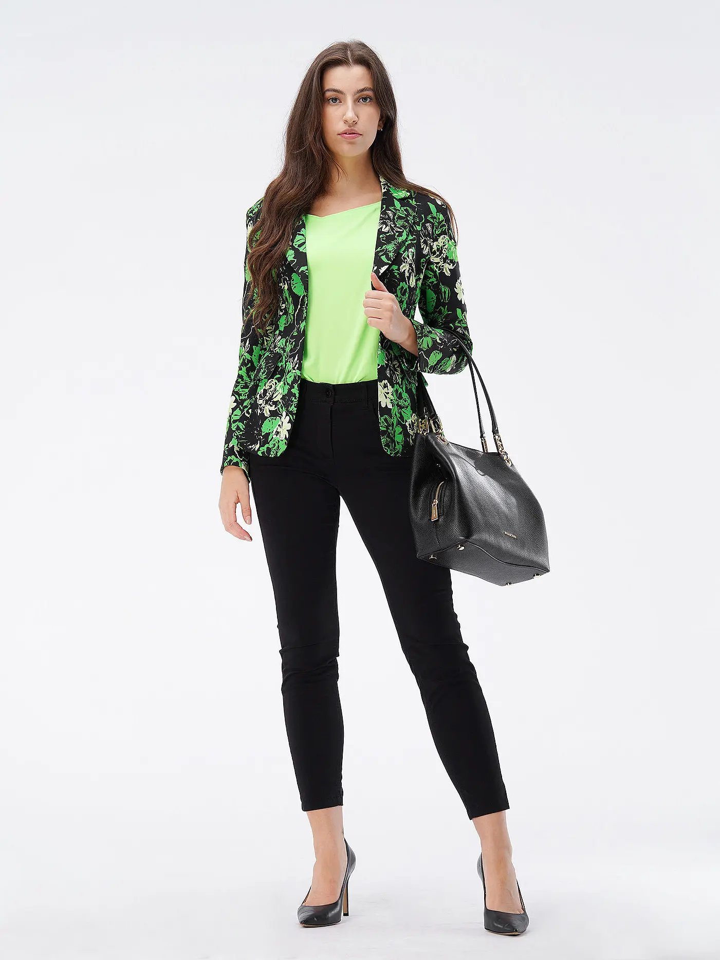 LUISA CERANO | Jeans Skinny Fit 7/8 | schwarz